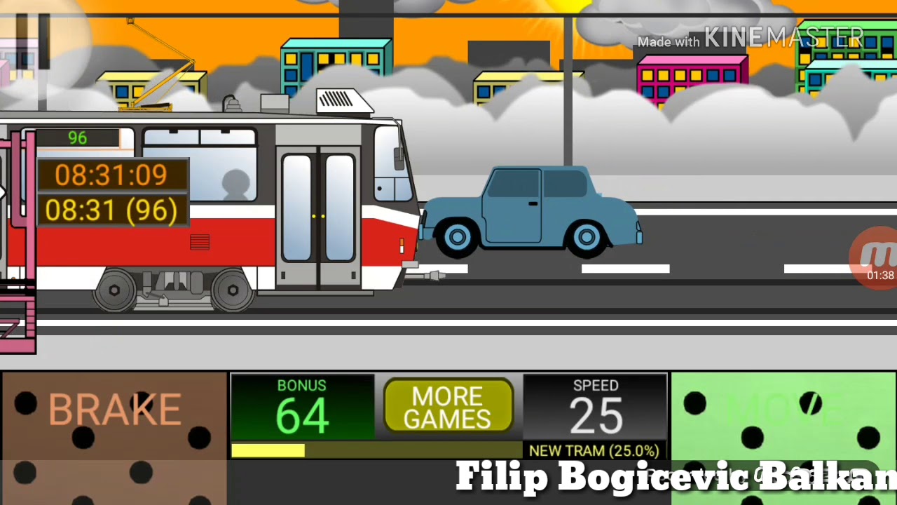 Tram simulator 2d premium ep8 Route 96