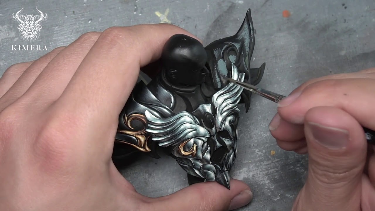 Abel Bust Paint (Kimera Models): 04 Steel NMM pt4