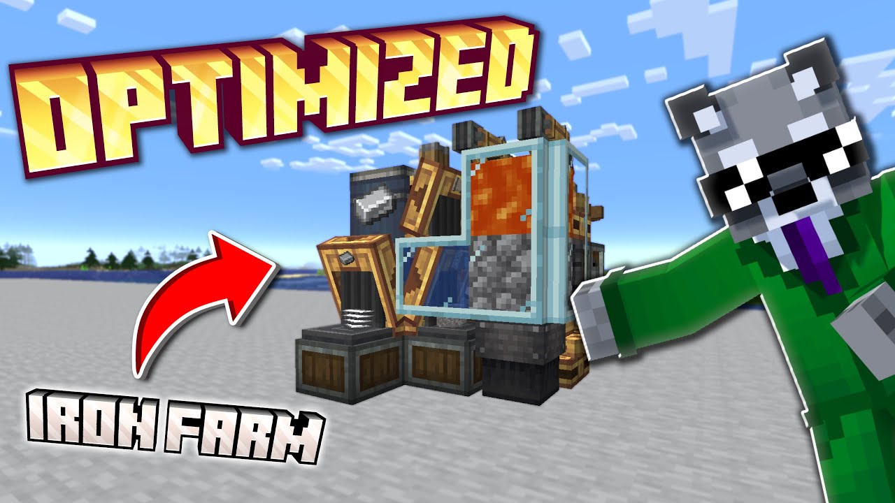 I Engineered an Optimized Iron Farm that BEATS My Old Create Design