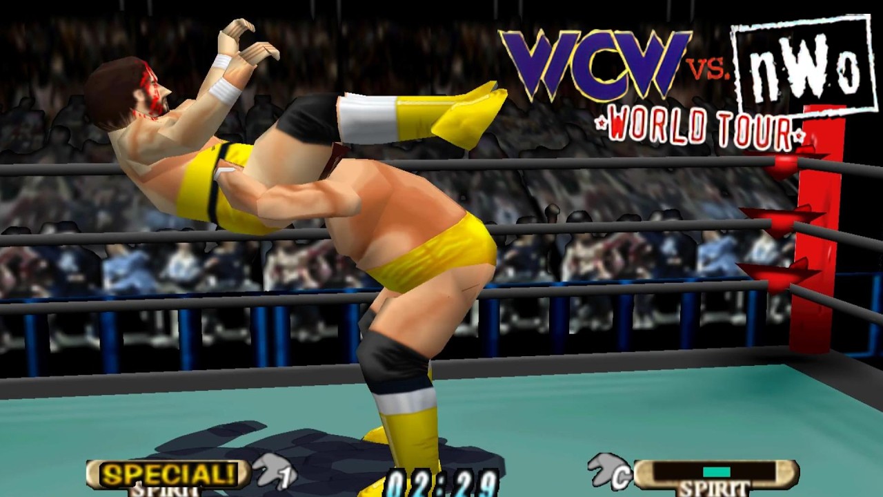 WCW vs. nWo: World Tour - DOA Heavyweight Championship w/ Powder Keg (N64)