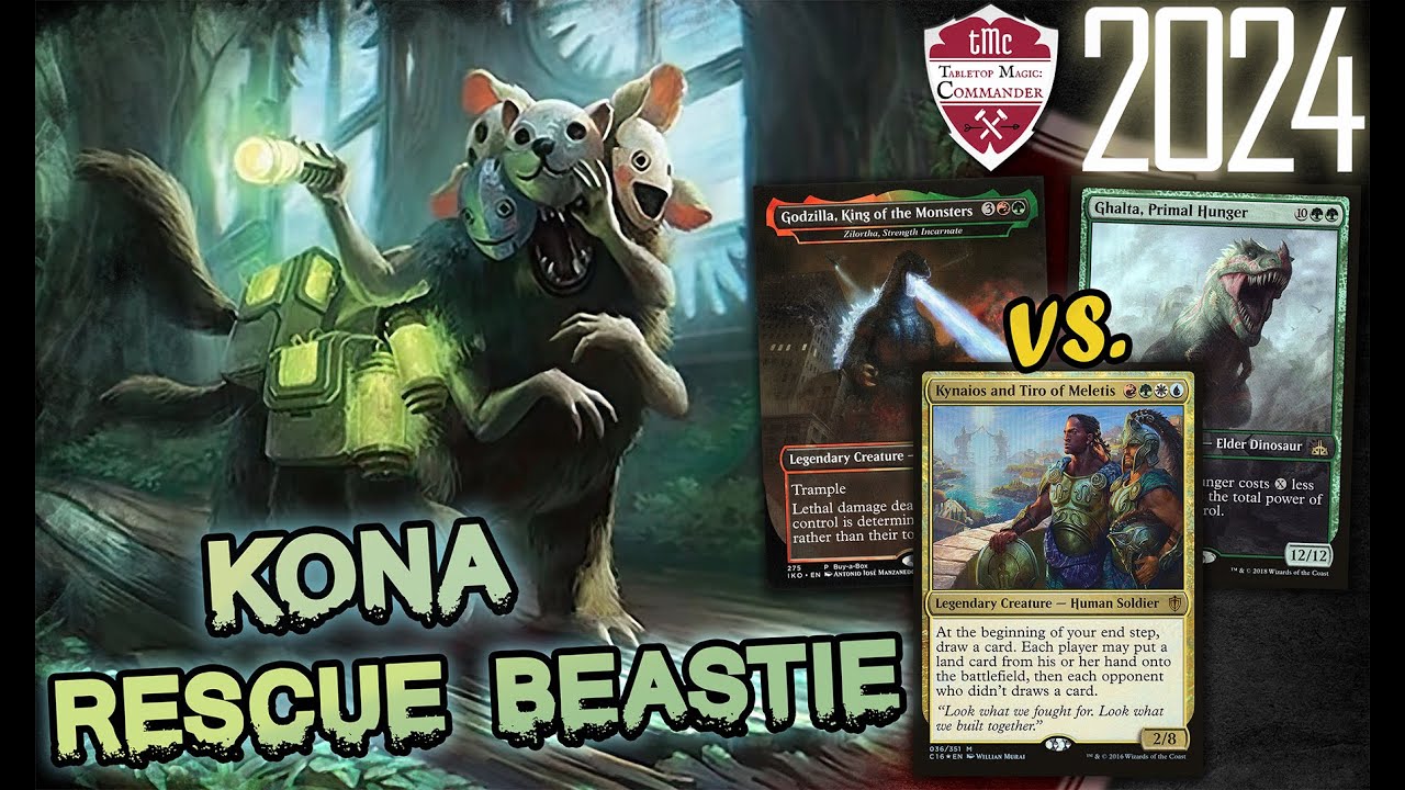 Kona, Rescue Beastie | Zilortha, Strength Incarnate | Ghalta, Primal Hunter | Kynaios and Tiro