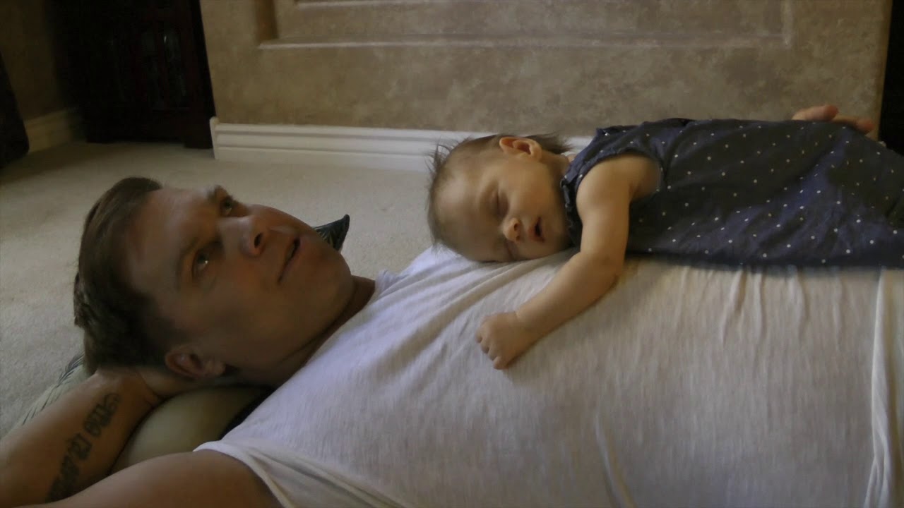 Father and daughter form an attachment using TRE