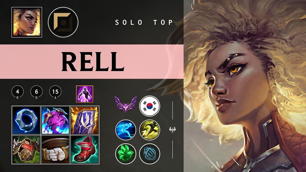 Rell Top vs Gragas - KR Master Patch 26.04