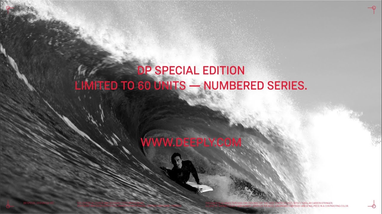 DP SPECIAL EDITON | New Bodyboard, Designed for Power Surfing | Deeply Europe