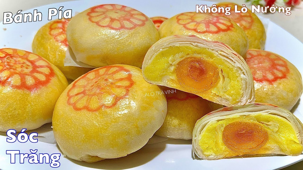 BÁNH PÍA ĐẬU XANH Sầu Riêng- Truyền Nghề Làm Bánh Pía Bán Hàng Năm- Mung bean mooncake