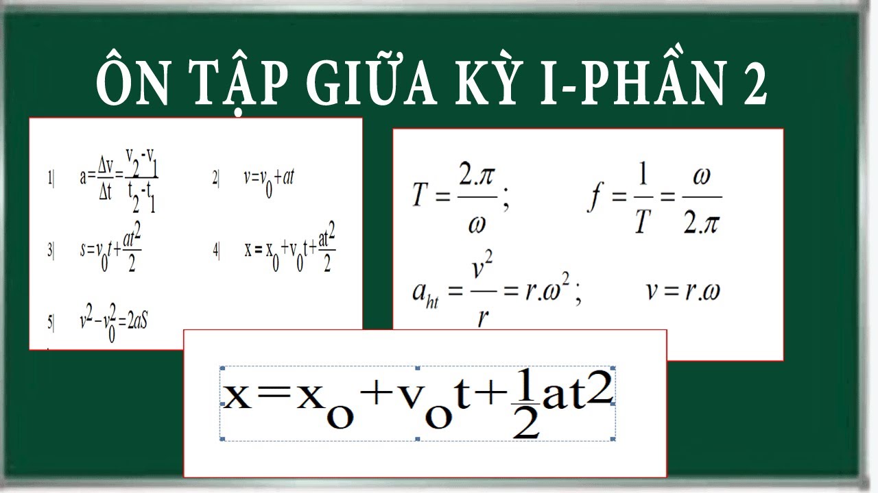 Vật lí 10 || Hướng dẫn giải bài tập rơi tự do, chuyển động thẳng biến đổi đều, chuyển động tròn đều.