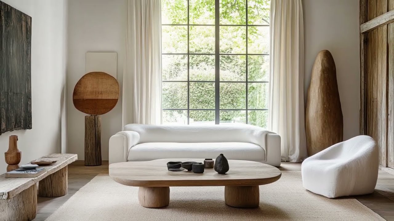 Wabi-Sabi Home Tour (Axel Vervoordt Style) — Serene Parisian Homes & Ambient Light