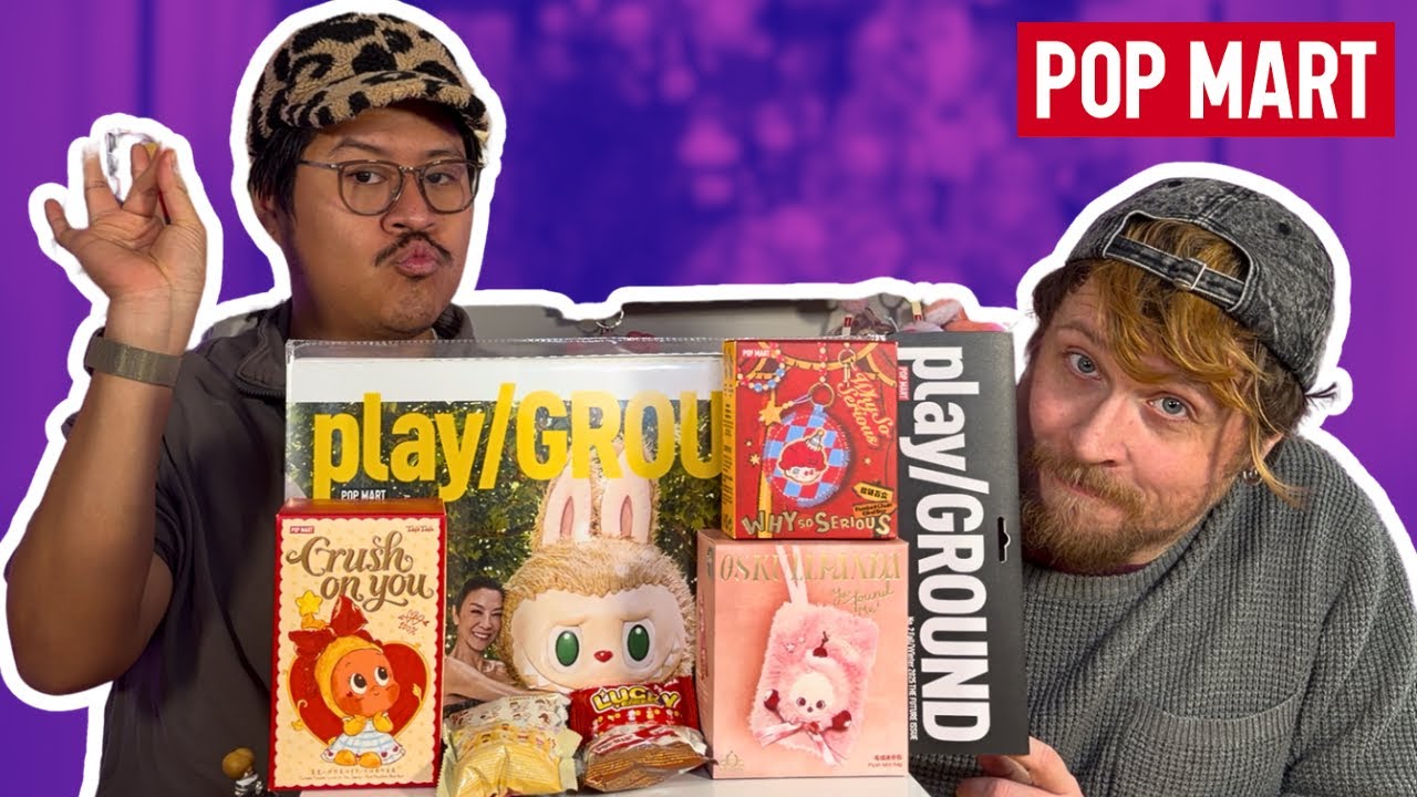 We Opened EVERYTHING From Our Pop Mart Vlog! 🛍️