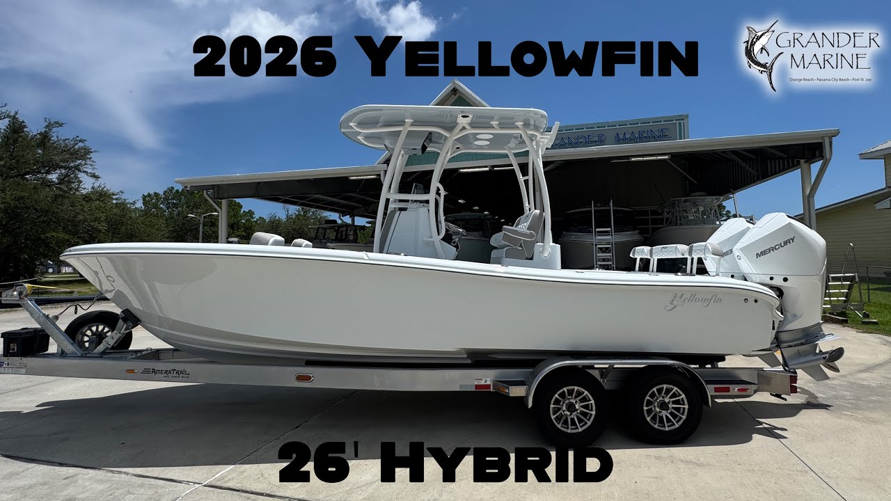 FOR SALE | 2026 Yellowfin 26 Hybrid 50G526 | GRANDER MARINE