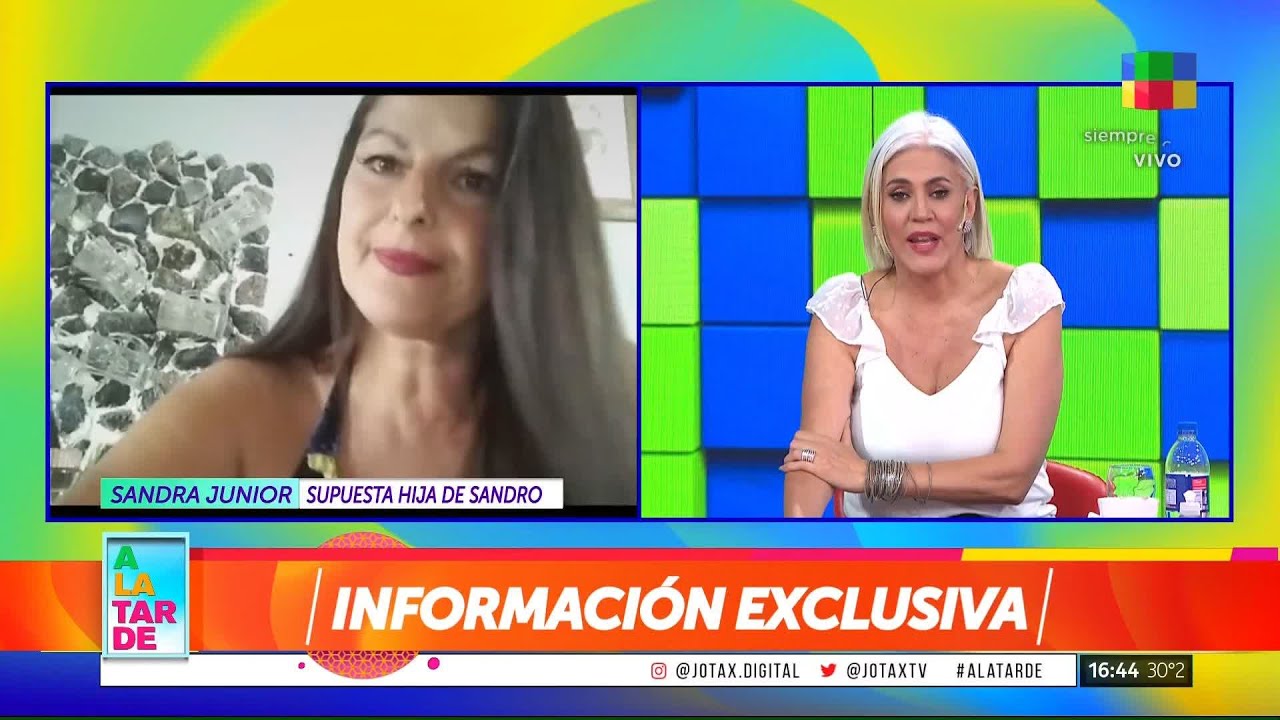 El nuevo ADN de Sandra Junior para saber si es hjia de Sandro