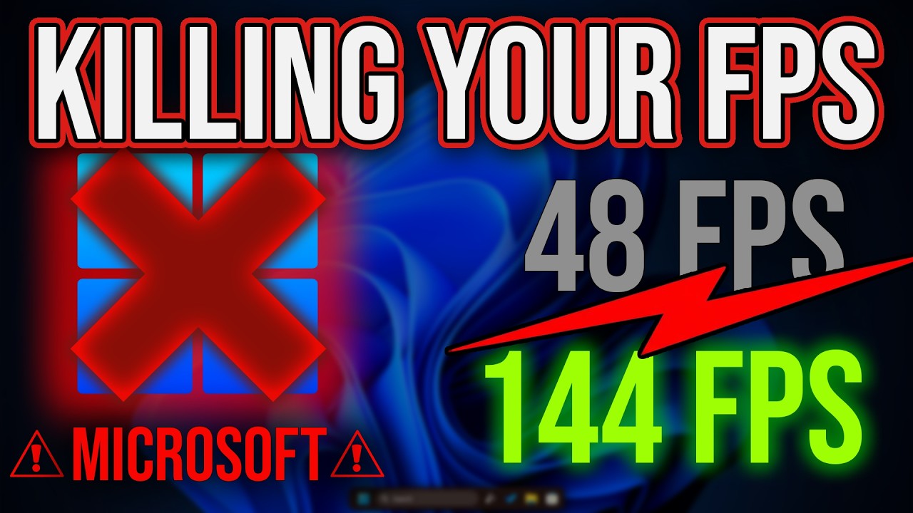 Microsoft убивает ваш FPS (решение 2026 года)