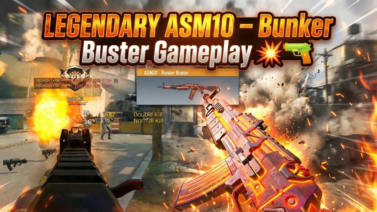 Legendary ASM10 – Bunker Buster Gameplay 💥🔫