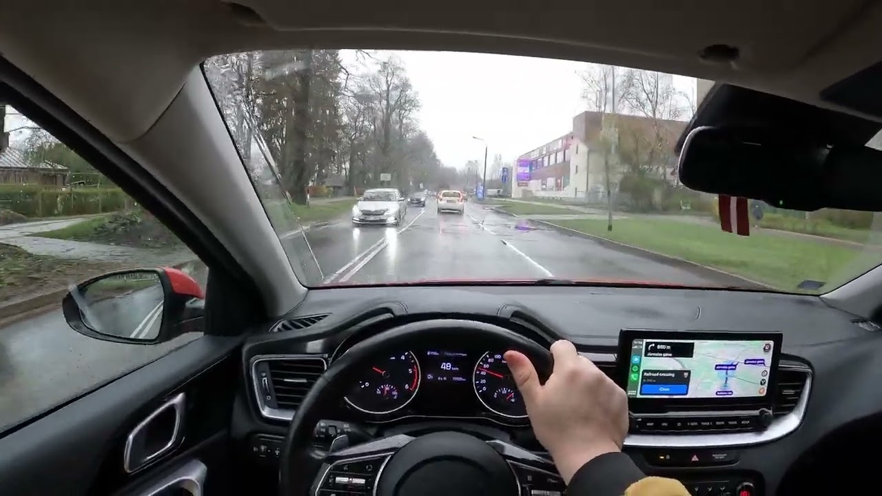 KIA CEED SW MY21 2021 | POV Drive in Marupe, Latvia