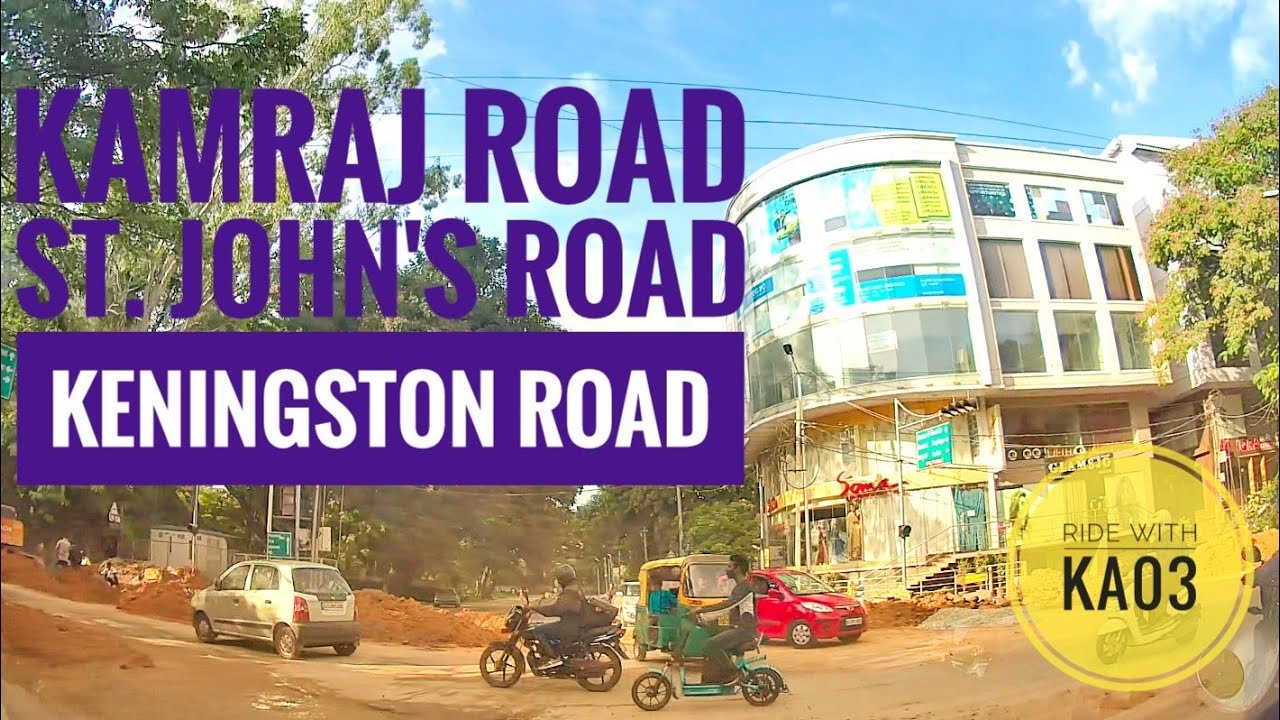 Bengaluru Smart City- Kamraj Road, St. John's Road, Keningston Road, Ulsoor Lake| Ride with KA03