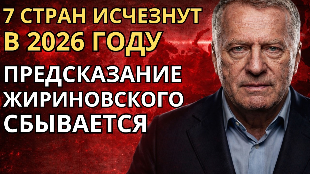 Жириновский перечислил 7 государств, которые, по его словам, исчезнут! Проверяем его прогноз в 2026