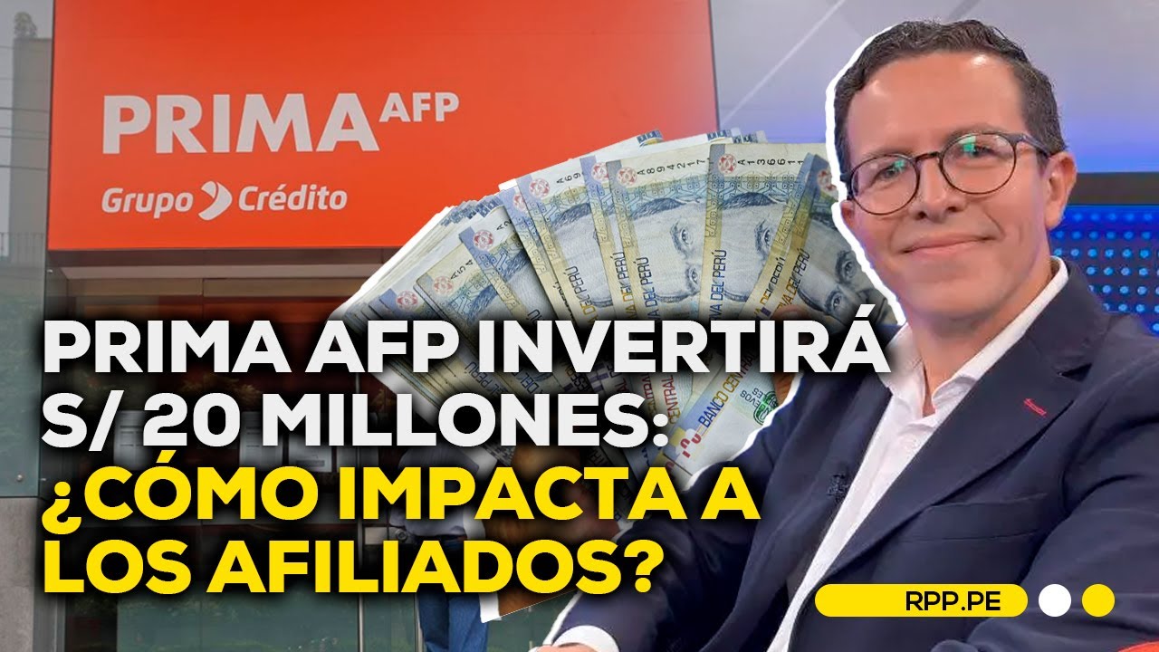 Prima AFP: inversión y retos este 2025 #NEGOCIOSRPP | ENTREVISTA