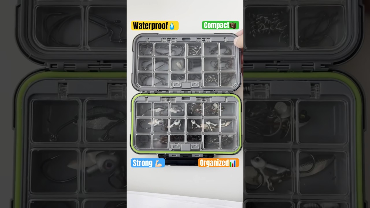 The BEST terminal tackle storage box! #fishing #bassfishing #pondfishing @SPROUSAOfficial