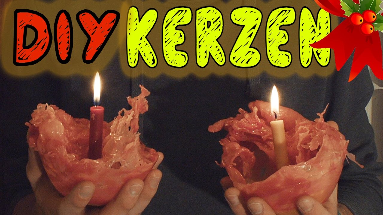 Last Minute Weihnachtsgeschenke DIY  || KERZEN selber machen!!