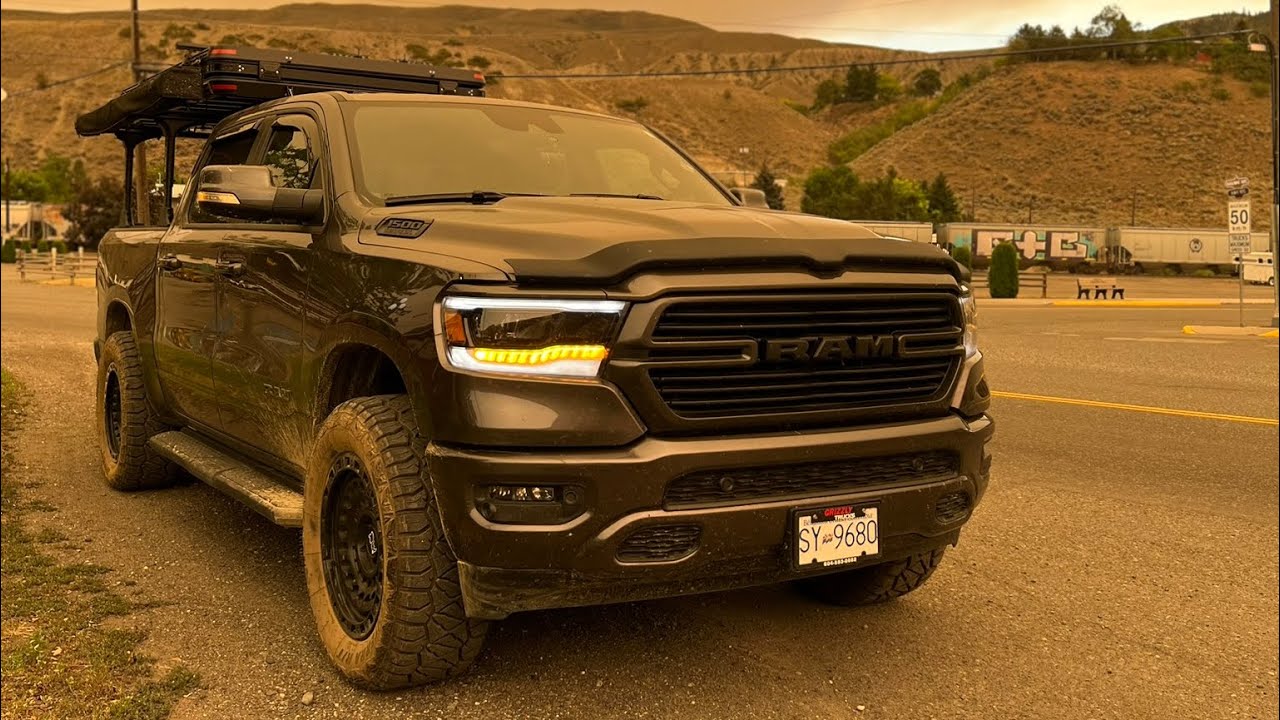 Ep. 3 Rooftop Tent Camping in Cache Creek, BC, Canada. Wild land Tent on Ram 1500.