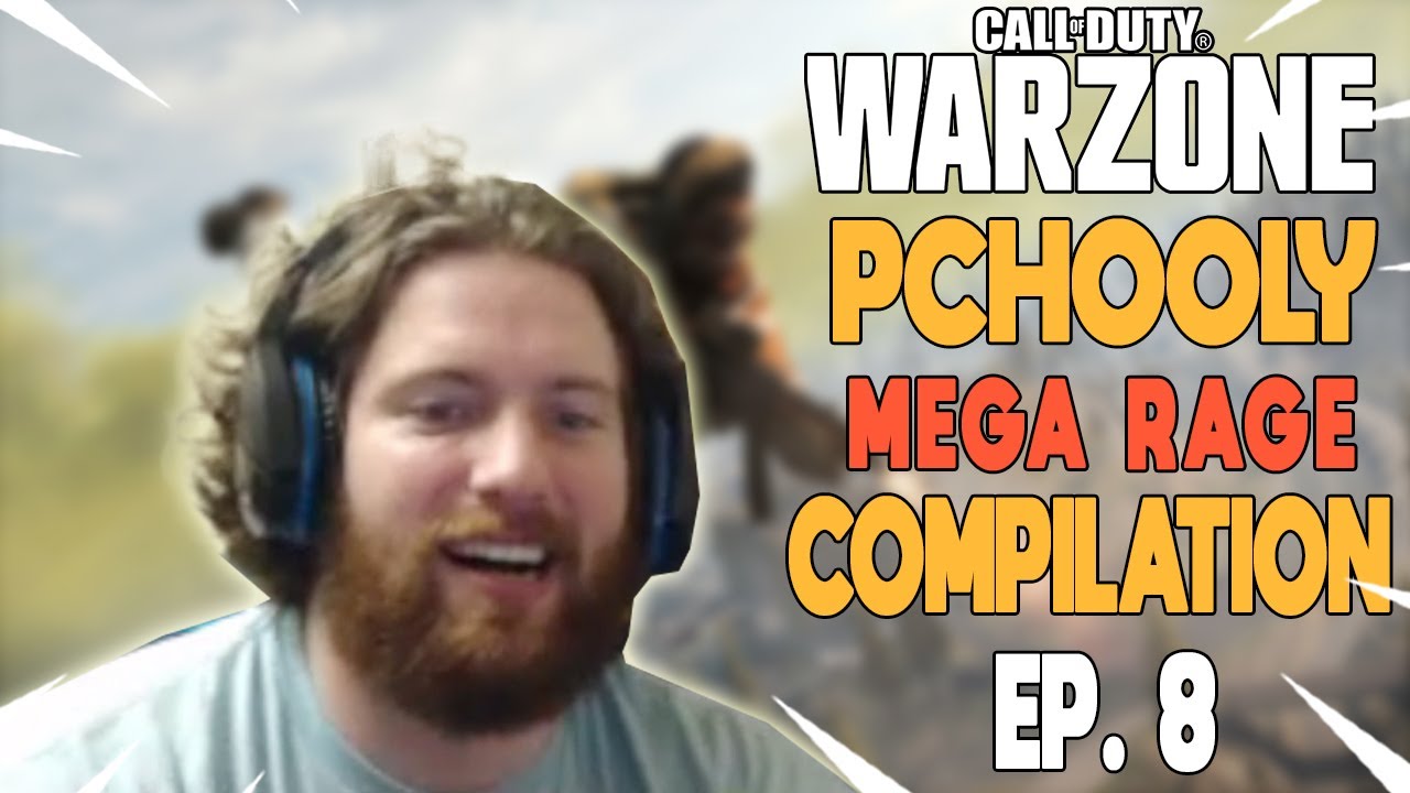 PCHOOLY COD WARZONE RAGE COMPILATION #8