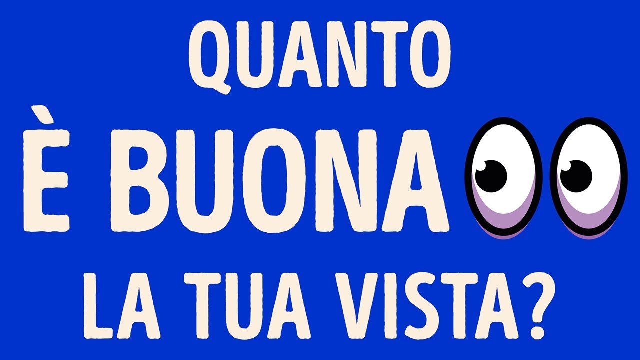 Test Rapido per Controllare la Tua Vista Online