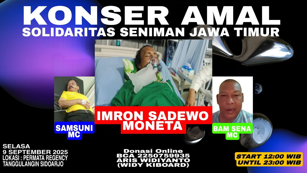 Live Stream SOLIDARITAS SENIMAN JAWA TIMUR