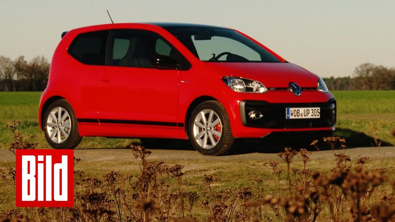 VW Up GTI - BILD testen den Kleinen der auf dicke Hose macht!