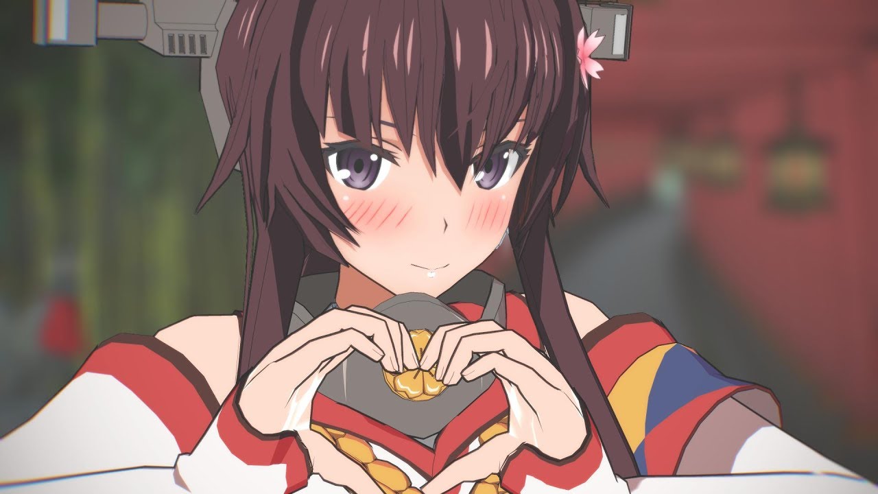 【MMD艦これ】 大和で桃源恋歌 【アニメ風】