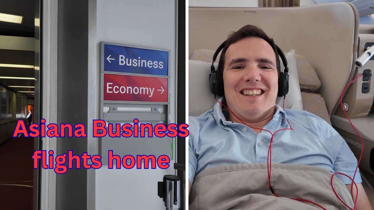 Travel home day | Asiana Arilines business class | Narita ANA lounge | Asia adventure Day 18