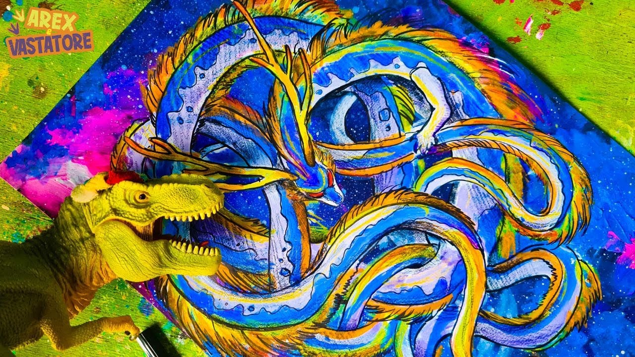 Come disegnare il Drago dello Spazio 💫🐲🎨