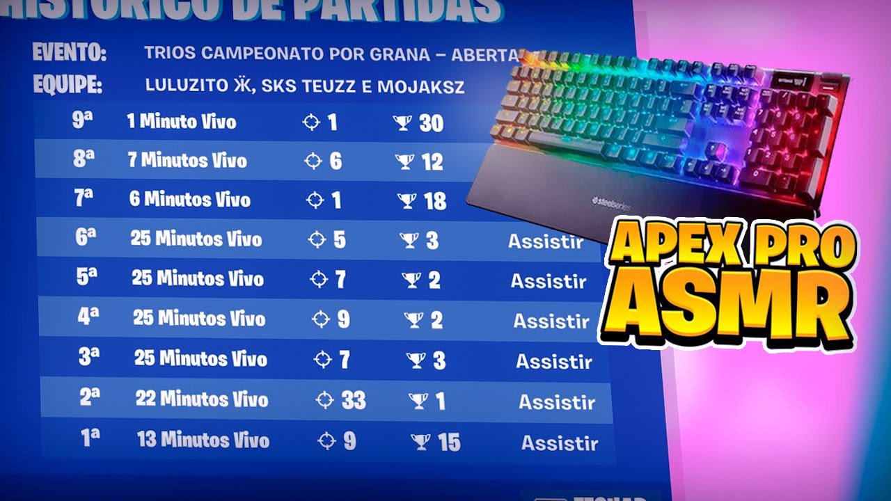 Cash Cup Trio + Endgame Highlights (Apex Pro Tkl ASMR)