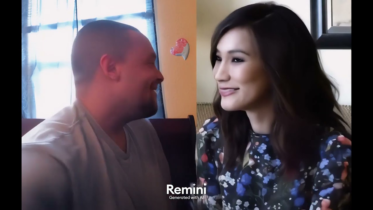 Zaire Gives Gemma Chan a Hug