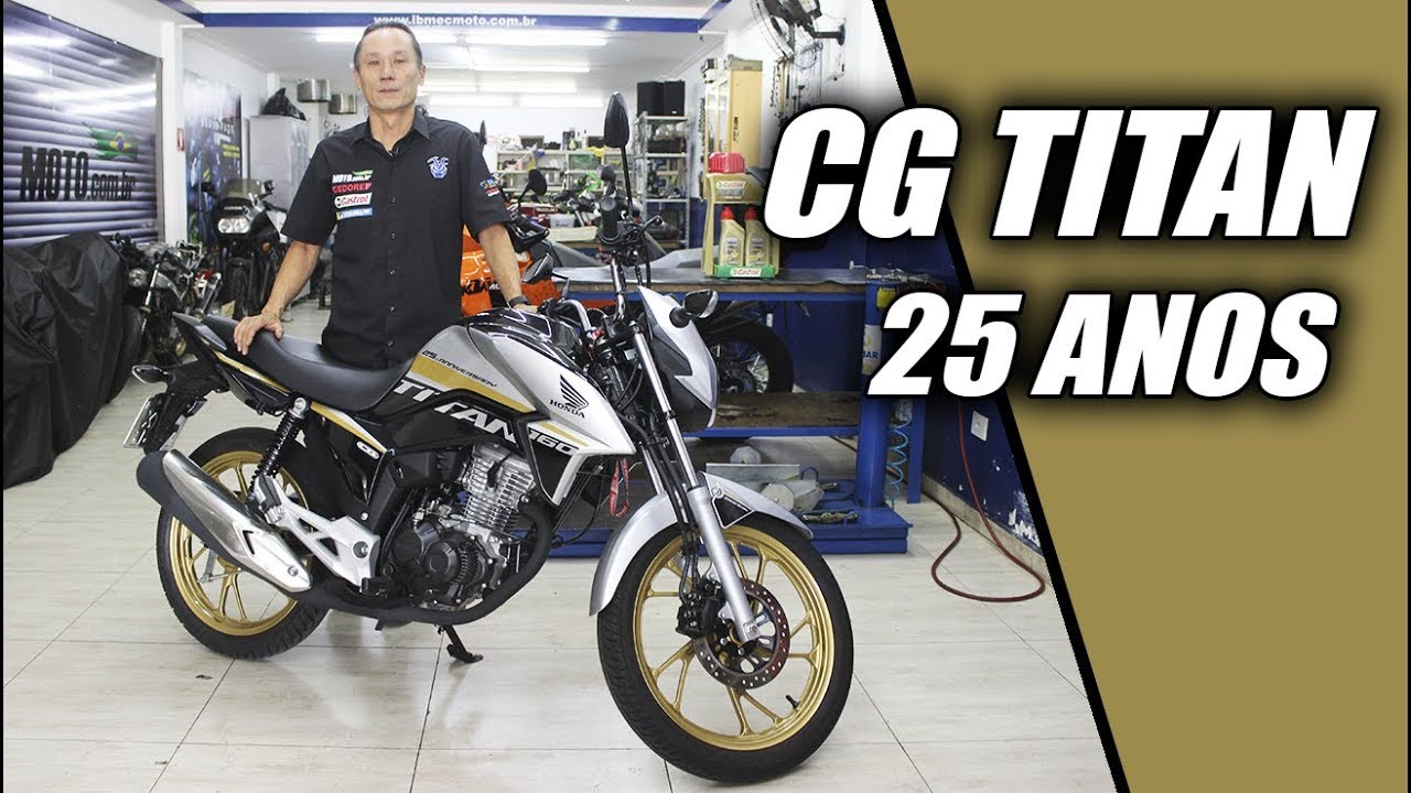 HONDA CG 160 TITAN 25 ANOS: UMA MOTO COM HISTÓRIA - MOTO.com.br e China