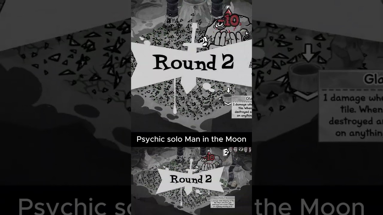 Psychic solo Man in the Moon in Mewgenics Act 2