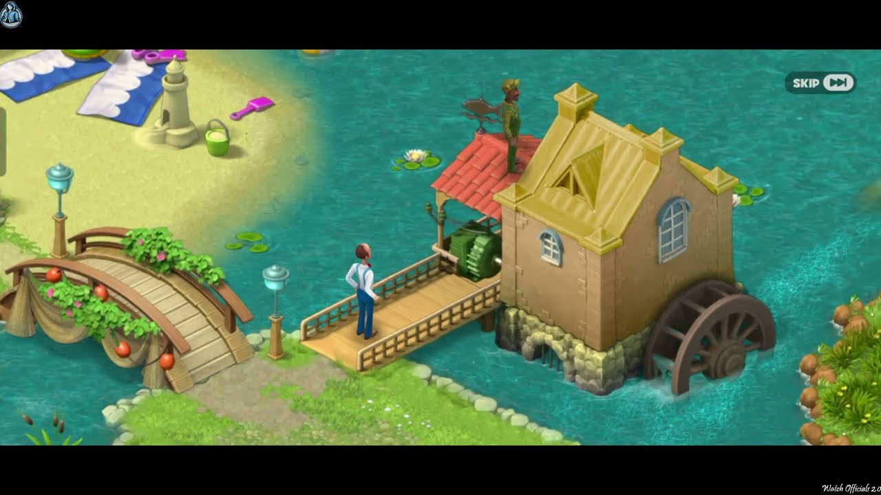 Gardenscapes Area 10 Complete Part 10- New Area Unlocked