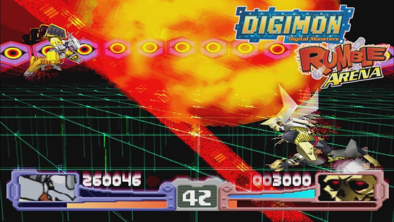 Digimon Rumble Arena PS1- Agumon Gameplay HD (ePSXe)
