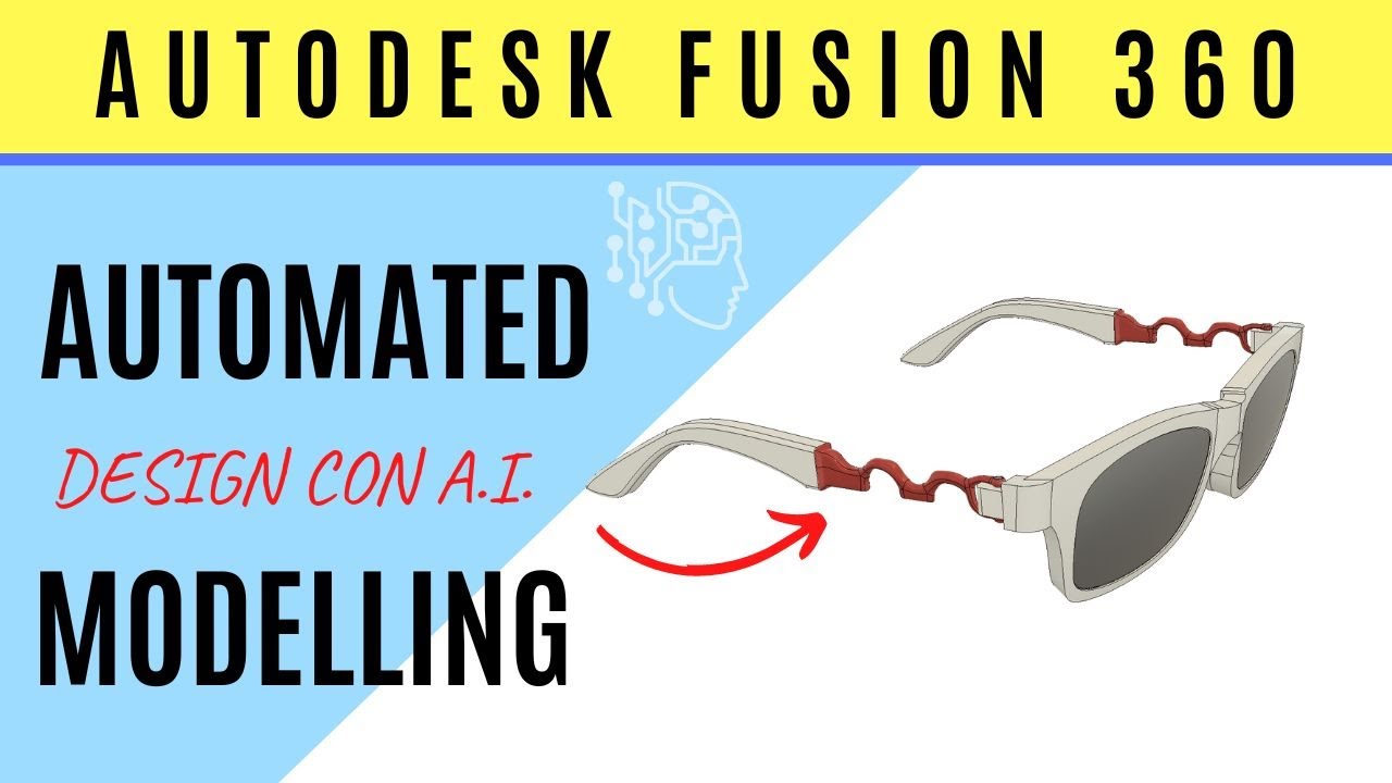 Modellazione 3D con intelligenza artificiale su Autodesk Fusion 360 (Automated Modelling)