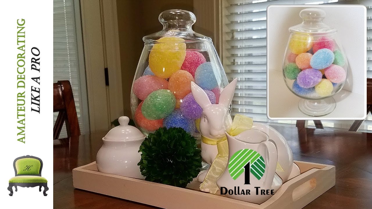 Dollar Tree Giant Jelly Bean Eggs DIY