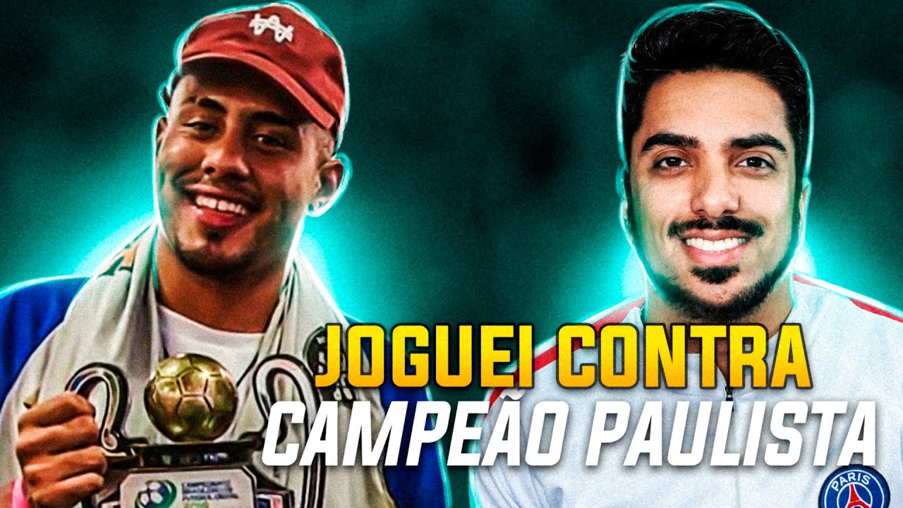 Enfrentei o CAMPEÃO PAULISTA e VICE CAMPEÃO BRASILEIRO DE PES - Rodrigão FC x Nego Jr - JOGO DE IDA