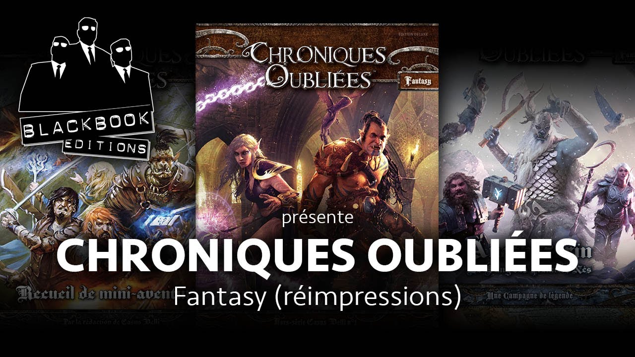 BBE pr&eacute;sente : Chroniques Oubli&eacute;es Fantasy #unboxing