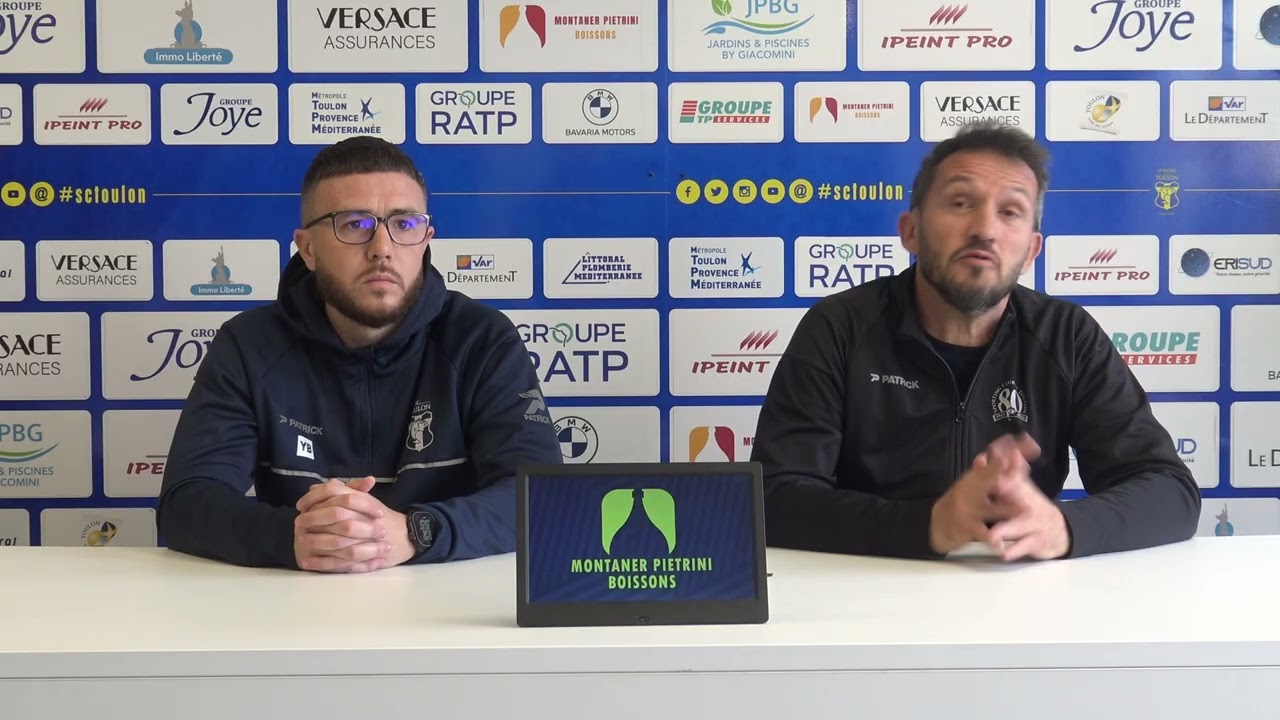 CONFÉRENCE DE PRESSE 25/26 : SC Toulon vs US Lusitanos