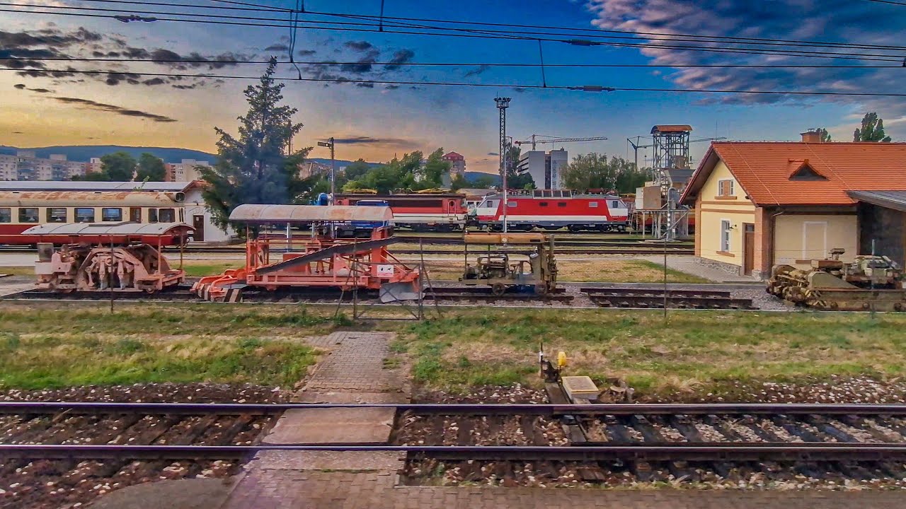 REx 1883 Bratislava hl. st. - Nové Zámky. 27.6.2025 odklon cez Bratislava Východné.