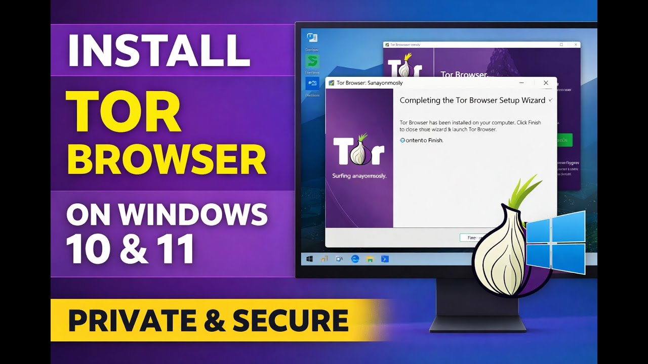 How to Install Tor Browser on Windows 10/11 | Private & Secure Browsing Tutorial