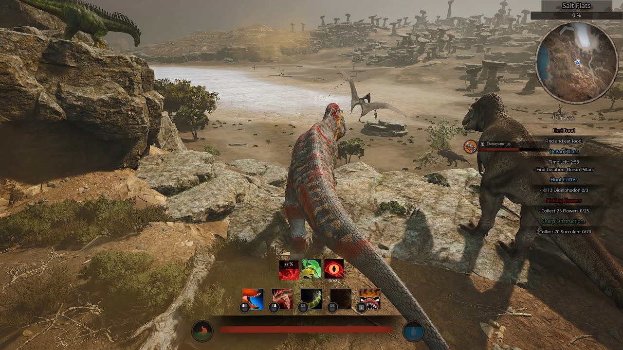 Path of Titans | An Hour of Tyrannotitan Gameplay