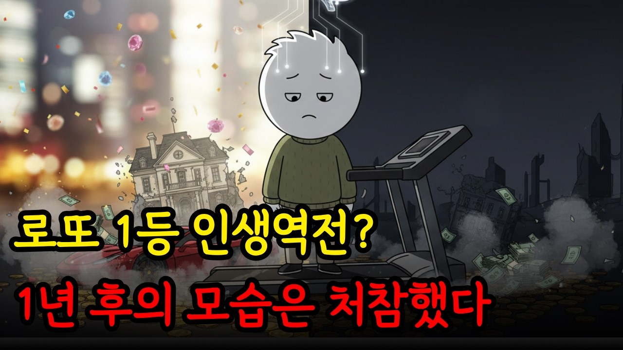 로또 1등의 충격적인 결말… 1년 뒤 인생은 왜 무너졌을까