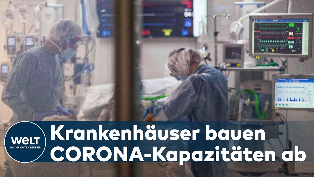 WELT HINTERGRUND: Coronavirus - Trotz vieler Corona-Infektionen weniger Intensivbetten reserviert