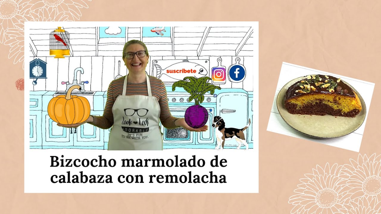 Bizcocho marmolado saludable🎁📢