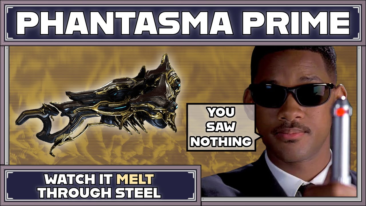 WARFRAME | PHANTASMA PRIME BUILD GUIDE! 2025 BUILD