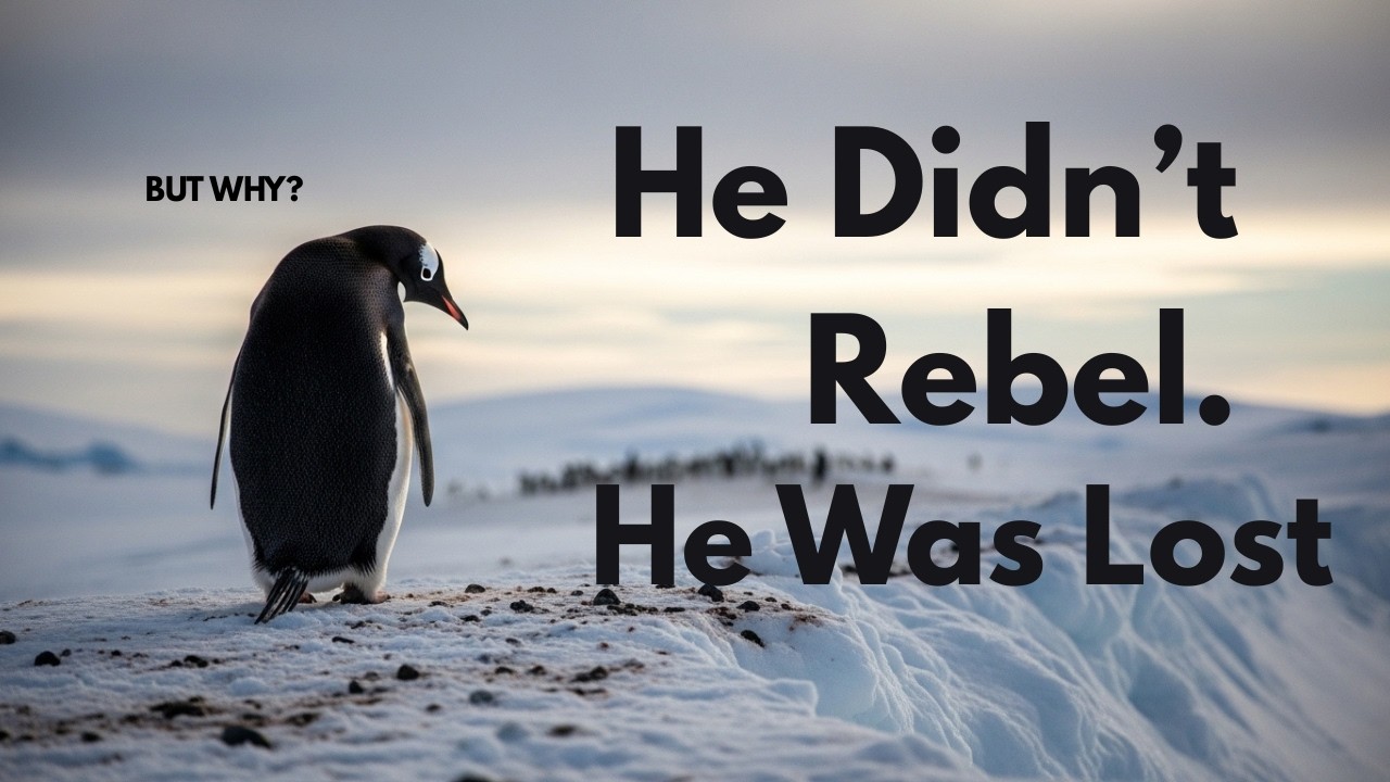 The Penguin Who Walked Away | A Psychology Story About Feeling Lost