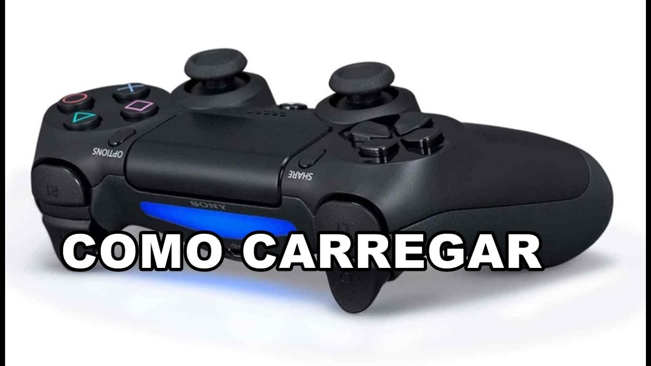Como Carregar Controle Correctamente da  PS4 Sem PS4